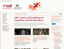 Tablet Screenshot of ccd.edu.au